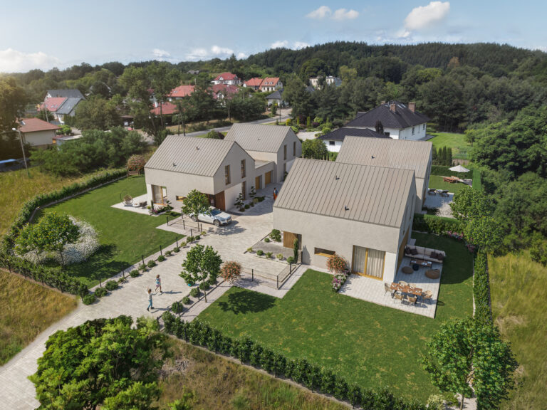 Prace wewnątrz domów Quartis Park - ściany i instalacje